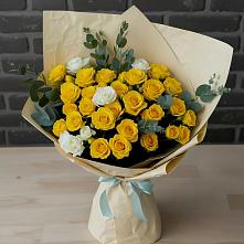 Букет цветов из:  Розы #REPLACE_PRED# Курской