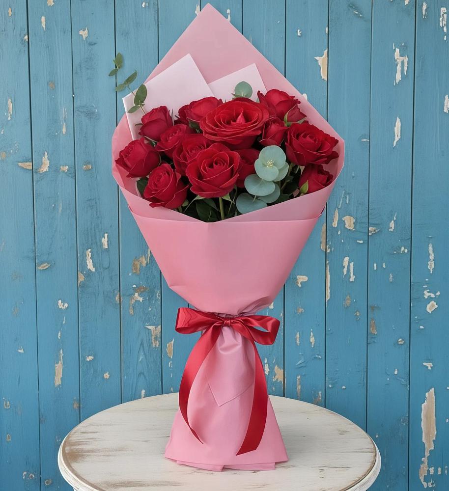 Букет цветов из: Розы в Курской