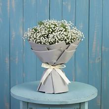 Букет цветов из:  Гипсофила #REPLACE_PRED# Курской
