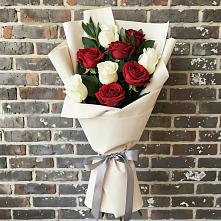Букет цветов из:  Розы в Курской