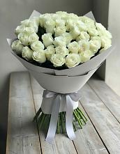 Букет 35 Белых роз в Курской