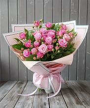 Букет Розовый кустик #REPLACE_PRED# Курской