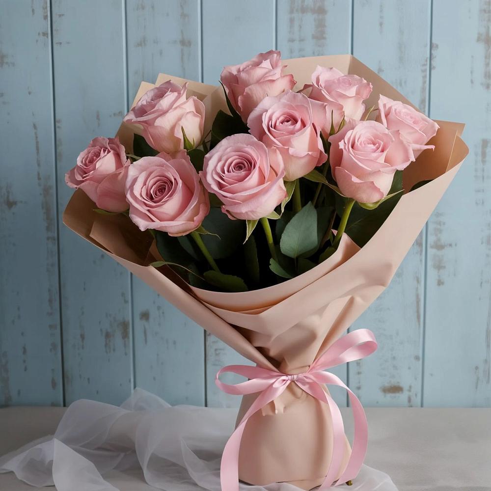 Букет цветов из: Розы в Курской