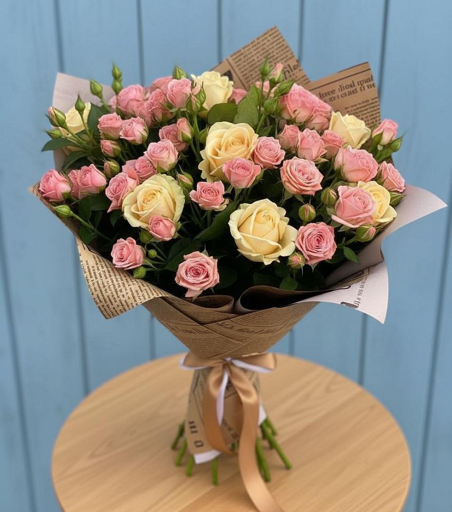 Букет цветов из: Розы в Курской