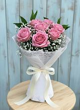 Букет цветов из:  Розы в Курской