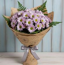 Букет цветов из:  Хризантемы в Курской