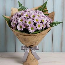 Букет цветов из:  Хризантемы в Курской