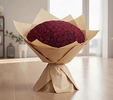 Букет 101 Красная роза в Курской