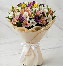 Букет цветов из:  Альстромерии в Курской