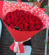 Букет Красные розы Милано #REPLACE_PRED# Курской