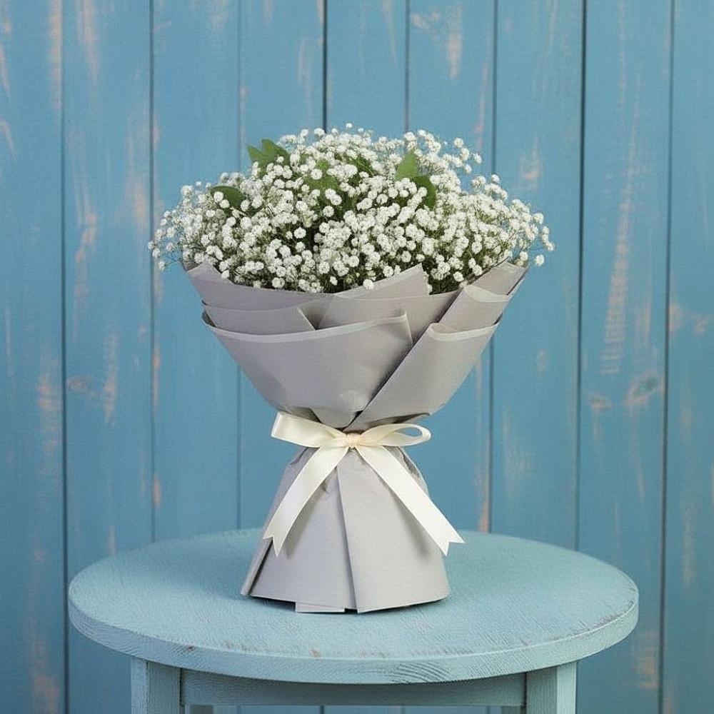 Букет цветов из: Гипсофила в Курской