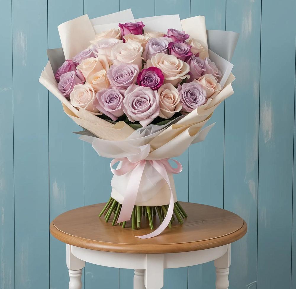 Букет цветов из: Розы в Курской