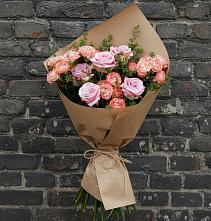 Букет цветов из:  Розы в Курской