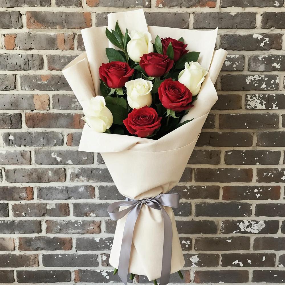 Букет цветов из: Розы в Курской