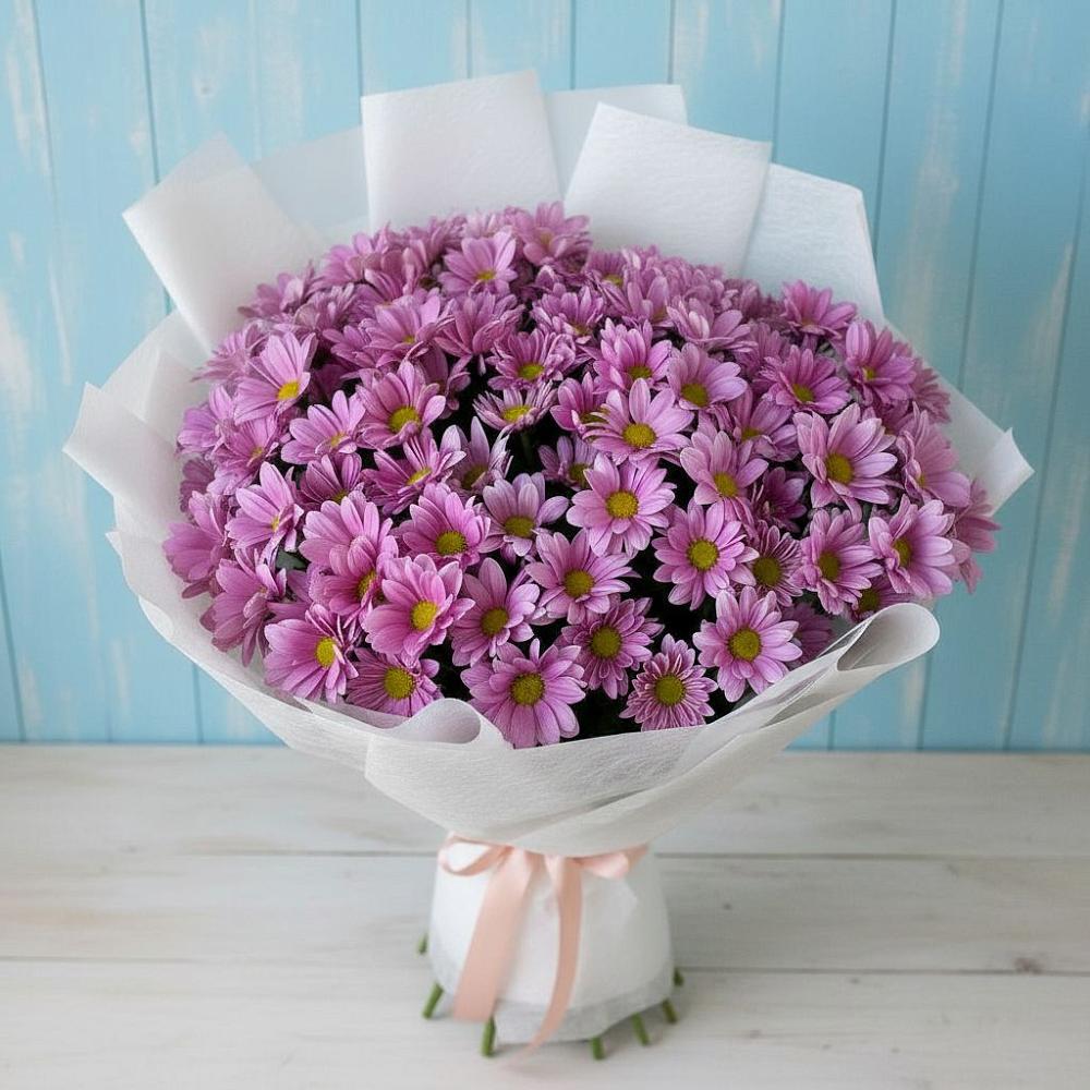 Букет цветов из: Хризантемы в Курской