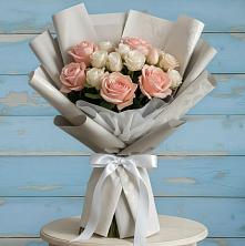 Букет цветов из:  Розы в Курской
