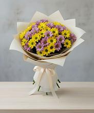 Букет цветов из:  Хризантемы в Курской