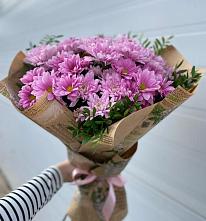 Букет цветов из:  Хризантемы #REPLACE_PRED# Курской