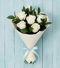 Букет цветов из:  Розы в Курской