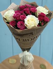 Букет цветов из:  Розы в Курской