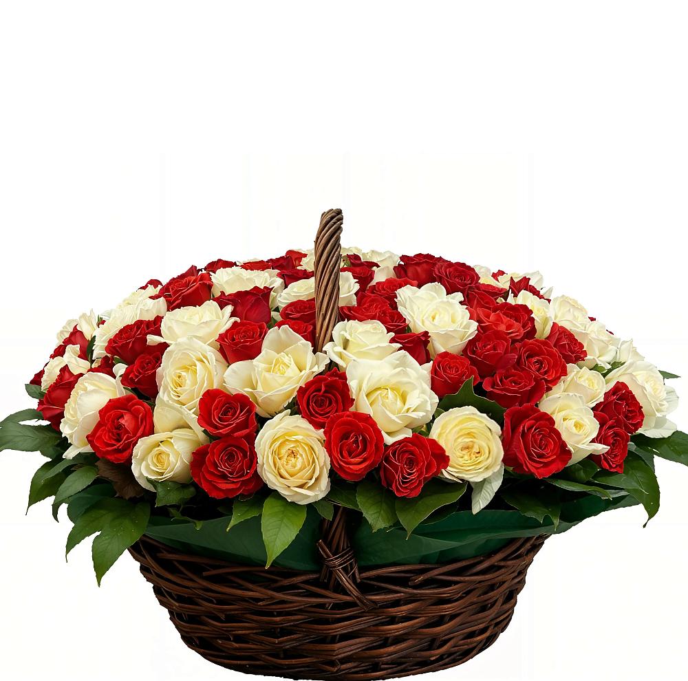 Премиум букет из: Розы в Курской