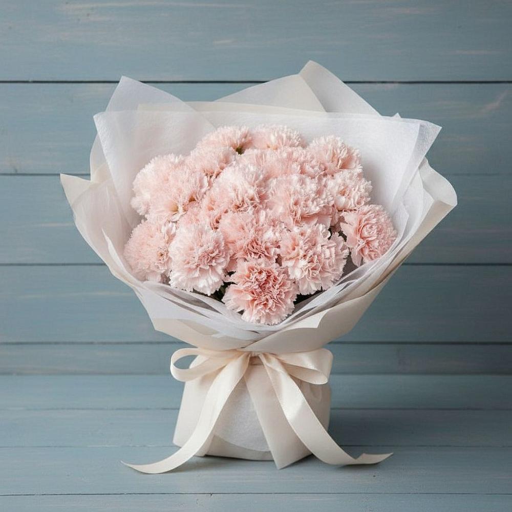 Букет цветов из: Гвоздики в Курской