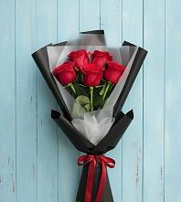 Букет цветов из:  Розы в Курской