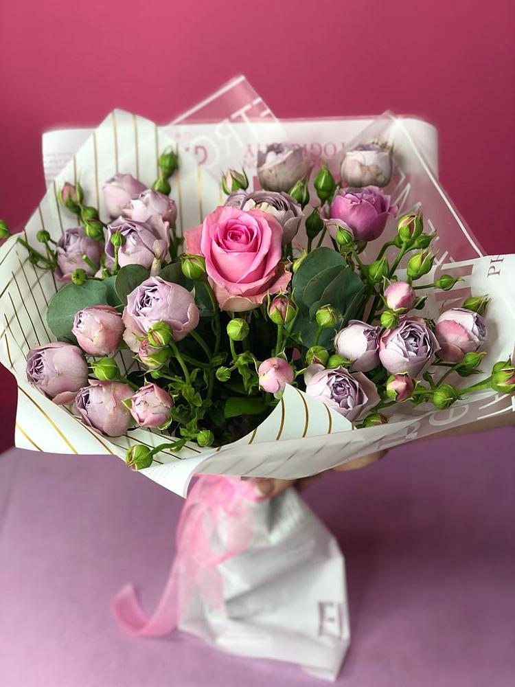 Букет цветов из: Розы в Курской