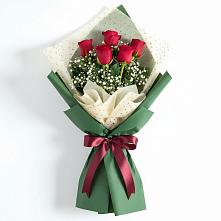 Букет цветов из:  Розы в Курской