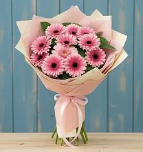 Букет цветов из:  Герберы в Курской